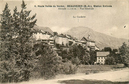 Beauvezer * Vue Générale De La Commune * Haute Allée Du Verdon - Andere & Zonder Classificatie