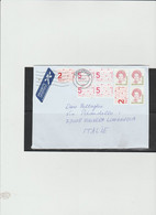 Olanda 2021 - Busta X L'Italia Affrancata Con 9 Stamps - Covers & Documents