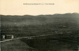 St étienne Les Orgues * Vue Générale * Panorama - Other & Unclassified