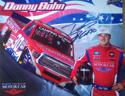 Danny Bohn ( American Nascar Driver ) - Authographs