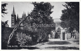 The Slype - Peterborough Cathedral - 12481 - Old Postcard - England - United Kingdom - Unused - Altri & Non Classificati