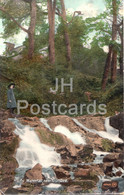 Mains Waterfall Near Dundee - 60164 - Old Postcard - Scotland - United Kingdom - Used - Angus