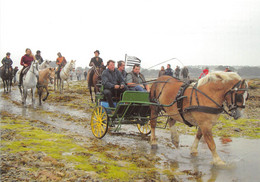 ¤¤  -   PORT-BLANC   -  Traversé Du Gué Pour Se Rendre à La Bénédiction Des Chevaux à L'Ile Saint-Gildas En 2011   -  ¤¤ - Otros & Sin Clasificación