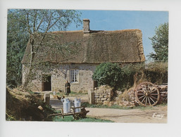 Paysanne, Basse-cour Chien Broc à Lait - Normandie, Chaumière Normande ( N°62 Le Goubey Vierge) - Paysans