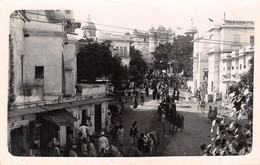 India, UDAIPUR, Busy Street Scene, Real Photo By L.N. Verbros & Sons - India