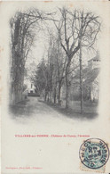 VILLIERS SUR YONNE (58) - Château De Cuncy, L'Avenue - Bon état - Sonstige Gemeinden