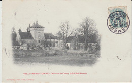 VILLIERS SUR YONNE (58) - Château De Cuncy - Bon état - Sonstige Gemeinden