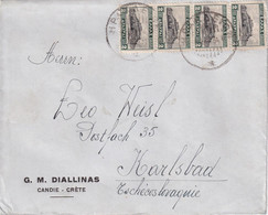 CRETE 1934   LETTRE DE CANDIE - Creta