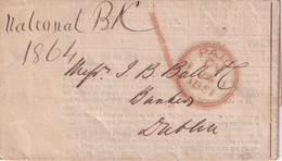 GRANDE BRETAGNE 1851 LETTRE POUR DUBLIN - ...-1840 Prephilately