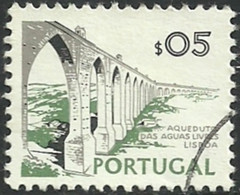 Portugal 1972-1981 Paisagens E Monumentos Aqueduto Das àguas Livres Lisboa - Aqueduct Lisbon Cancel - Usado