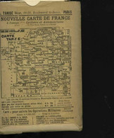 Grande Carte Routière. Environs De Paris, Section Nord-Est - COLLECTIF - 0 - Maps/Atlas