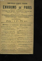 Nouvelle Carte Taride Des Environs De Paris - COLLECTIF - 0 - Karten/Atlanten