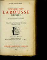 Noueau Petit Larousse Illustré - AUGE Claude Et Paul - 1953 - Dizionari