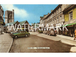 BRECON THE BULWARK OLD COLOUR POSTCARD WALES - Breconshire