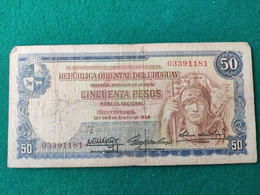 Uruguay 50 Pesos 1939 - Uruguay