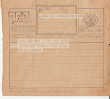 TELEGRAPH, TELEGRAMME SENT FROM BUDAPEST TO CLUJ NAPOCA, 1943, HUNGARY - Telegraph