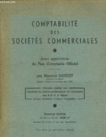 Comptabilité Des Sociétés Commerciales. - BAUDET Maurice - 1956 - Buchhaltung/Verwaltung