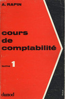 COURS DE COMPTABILITE PAR LA PRATIQUE RAISONNEE, TOME I: INITIATION COMPTABLE, TENUE DE LIVRES, NOTIONS DE COMPTABILITE - Contabilità/Gestione