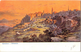 Bethlehem - Palastina - Perlberg - Serie 709 - 5 - Illustration - Old Postcard - Germany - Used - Perlberg, F.