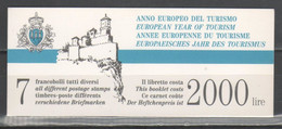 San Marino 1990 - Libretto Anno Del Turismo           (g7457) - Postzegelboekjes