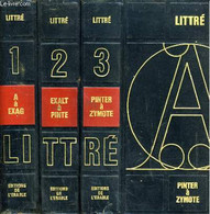 Dictionnaire De La Langue Française. 3 Tomes - LITTRE Emile - 1967 - Dictionnaires