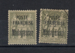 Madagascar _ (1895 ) Sage 2x N° 21 - Other & Unclassified