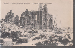 Ypres - Ruines De L'Église St. Martin - Ieper