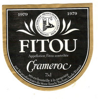 ETIQUETTES DE VIN - FITOU- 1979 - PRODUCTEURS TUCHAN - CRAMEROC - Languedoc-Roussillon