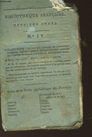 BIBLIOTHEQUE FRANCAISE - OUVRAGE PERIODIQUE - POUGENS CH. - 1801 - Dizionari