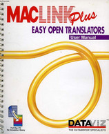 MACLINKPLUS, EASY OPEN TRANSLATORS, USER MANUAL - COLLECTIF - 1994 - Informatique