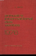 Annuaire International Des Ventes. 1976. Peinture - Sculpture - MAYER E. - 1976 - Annuaires Téléphoniques