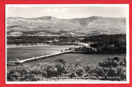 ANGLESEY  BANGOR AND TEH CARNEDDS FROM    + PIER  A W  HUTTON RP - Anglesey