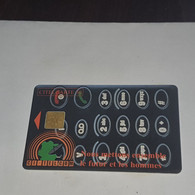 Ivory Coast-CI-CIT-0018/1)-telephone Dial-(2)-(50units)-(000065846)-(tirage-120.000)-used Card+1card Prepiad Free - Ivoorkust