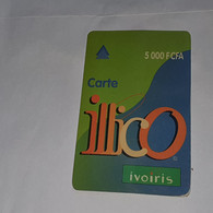 Ivory Coast-(CI-ILL-REF-0004B/2)-carte Lllico(10)-(5.000fcfa)-(96-08-44-89-85-23-00)-used Card+1card Prepiad Free - Ivoorkust