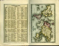 GEOGRAPHICAL ANNUAL OR FAMILY CABINET ATLAS - COLLECTIF - 1832 - Cartes/Atlas