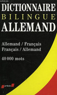 DICTIONNAIRE DE POCHE ALLEMAND, ALLEMAND-FRANCAIS, FRANCAIS-ALLEMAND - COLLECTIF - 1996 - Atlanten