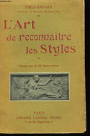 L'Art De Reconnaitre Les Styles - EMILE-BAYARD - 0 - Innendekoration