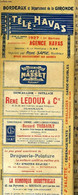 ANNUAIRE, BORDEAUX ET DEPARTEMENT DE LA GIRONDE, TELE-HAVAS - COLLECTIF - 1927 - Telephone Directories