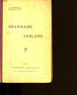 GRAMMAIRE ANGLAISE. - A. ELWALL. - 0 - Langue Anglaise/ Grammaire