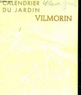 CALENDRIER DU JARDIN VILMORIN - COLLECTIF - 0 - Agendas