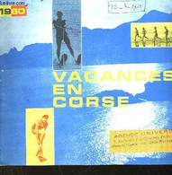 VACANCES EN CORSE - COLLECTIF - 1960 - Agendas & Calendriers