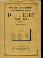 Annuaire Administratif Du Gers Pour 1955. - COLLECTIF - 1955 - Telephone Directories