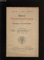 Revue Philomathique De Bordeaux Et Du Sud-Ouest N° 12 - COLLECTIF - 1899 - Limousin