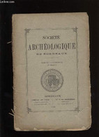 Société Archéologique De Bordeaux - Tome XV - Fascicule N° 2 - COLLECTIF - 1890 - Limousin