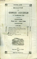 Bulletin Du Comice Agricole De L'Arrondissement D'Apt (Vaucluse). TOME 12 - 6ème Livraison - JEAN J.S. - 1869 - Management