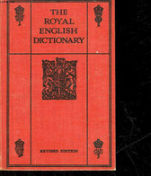THE ROYAL ENGLISH DICTIONARY AND WORD TREASURY - MACLAGAN THOMS - 1938 - Dictionnaires, Thésaurus