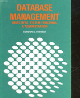 DATABASE MANAGEMENT - EVEREST GORDON C. - 1986 - Informatique
