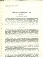 THE PROGRAMMING LANGUAGE PASCAL - COLLECTIF - 0 - Informatique