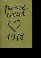 PENSE COEUR 1978. CALENDRIER. - COLLECTIF. - 1978 - Agendas & Calendarios