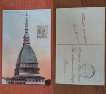 Torino Mole Antonelliana - Viaggiata 1923 Edifici (AAT) - Mole Antonelliana